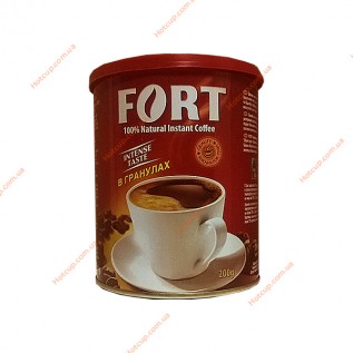 Кава розчинна Fort гранульований 200г