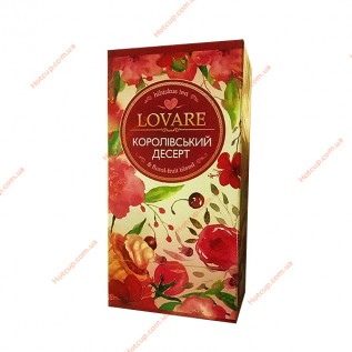 Чай пакетований Lovare Королівський десерт 24п\к