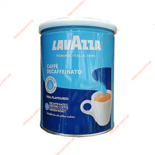 Кава мелена Lavazza Decaffeinato банка 250г