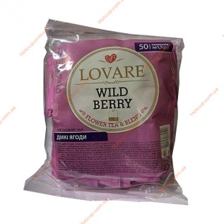 Чай пакетований Lovare Дикі ягоди 50п\к