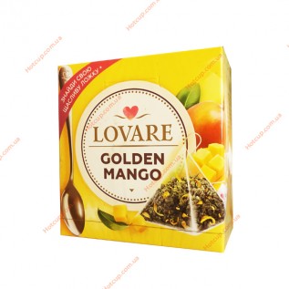 Чай пакетований Lovare Golden mango 15 пірамідок
