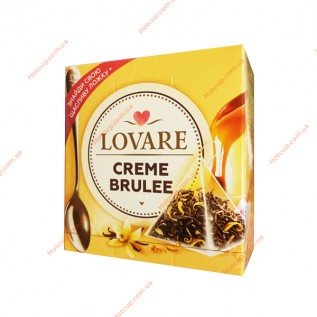 Чай пакетований Lovare Creme brulee 15 пірамідок