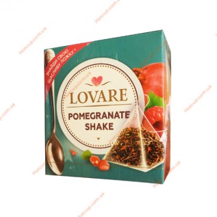 Чай пакетований Lovare Pomegranate shake 15 пірамідок