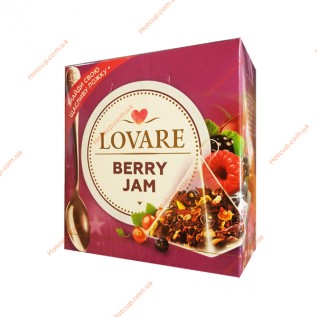 Чай пакетований Lovare Berry jam 15 пірамідок